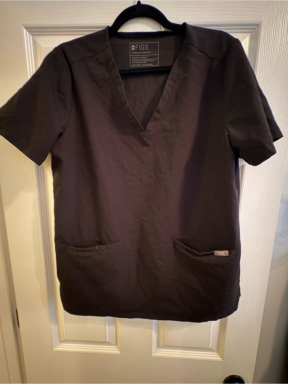 Figs Black Scrub Set- Large - Picture 9 of 11